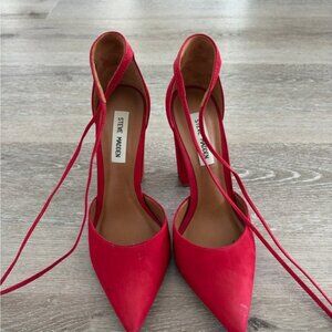 Steve Madden Vibrant Red Women's Heels